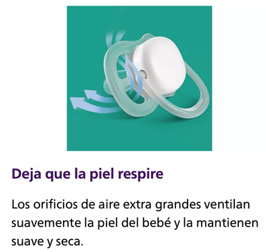 CHUPON AVENT ULTRA AEREADO ANATOMICO BOTE SCF081/07 6 A 18 MESES - 3