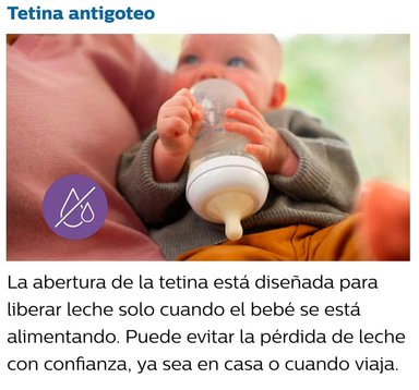 SET BIBERONES AVENT NATURAL 3.0 ANTICOLICO Y ANTIGOTEO TRANSPARENTE 260 ML X2 - 2