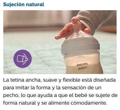 BIBERÓN AVENT NATURAL 3.0 ANTICOLICO Y ANTIGOTEO DISEÑO KOALA TRANSPARENTE 260 ML NIÑO - 5