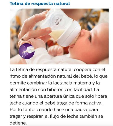 SET BIBERONES AVENT NATURAL 3.0 ANTICOLICO Y ANTIGOTEO TRANSPARENTE 330 ML X2 - 4
