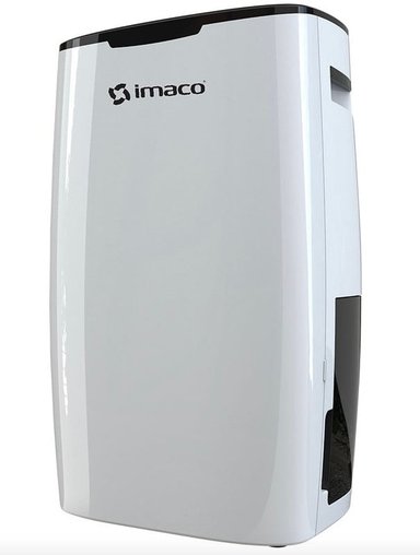 DESHUMEDECEDOR IMACO 20 LT DIGITAL CON RUEDAS APAGADO AUTOMATICO Y TANQUE 3 LT CON REGULADOR HUMEDAD DH20