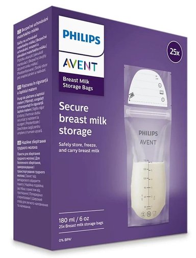 SET AVENT EXTRACTOR DE LECHE MANUAL + 01 BIBERON DE VIDRIO ANTICOLICO Y ANTIGOTEO + 25 BOLSAS DE LECHE MATERNA - 4