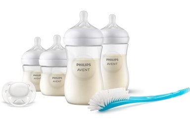 SET DE REGALO AVENT NATURAL 3.0 DE 4 BIBERONES + CHUPON + ESCOBILLA - 3