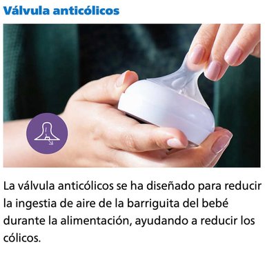 SET DE REGALO AVENT NATURAL 3.0 DE 4 BIBERONES + CHUPON + ESCOBILLA - 6