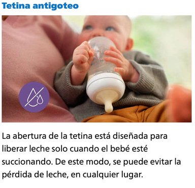 SET DE REGALO AVENT NATURAL 3.0 DE 4 BIBERONES + CHUPON + ESCOBILLA - 7