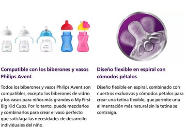 BIBERON AVENT NATURAL DE TRANSICION DE BIBERON A TOMATODO DE 150 ML PARA BEBES DE MAS E 4 MESES - 6