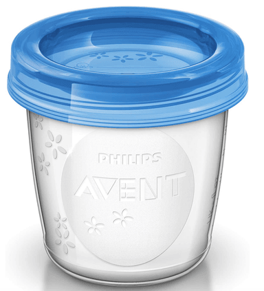 SET PHILIPS AVENT DE 5 VASOS PARA LECHE MATERNA  SCF619/10 - 2