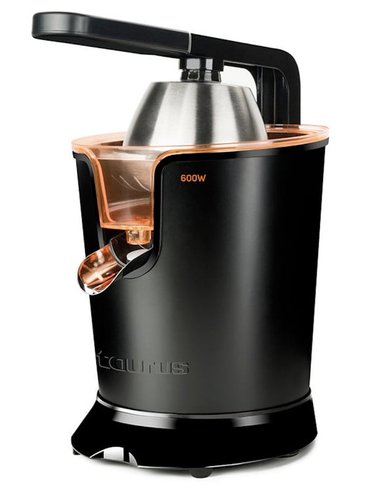 EXPRIMIDOR DE NARANJAS ELECTRICO DE PALANCA TAURUS - MOTOR PROFESIONAL Y 600 W