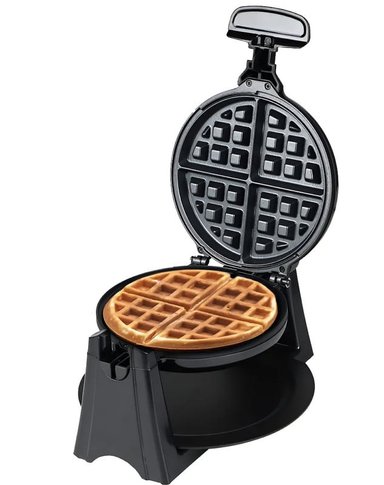 WAFLERA ELECTRICA CON PLACAS ANTI-ADHERENTES 4 PORCIONES TWISTER IMACO - 800 W