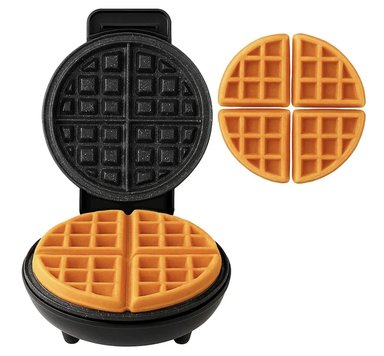 WAFLERA TAURUS DE PLACAS CERAMICAS ANTI-ADHERENTES DE 4 PORCIIONES - 1000 W