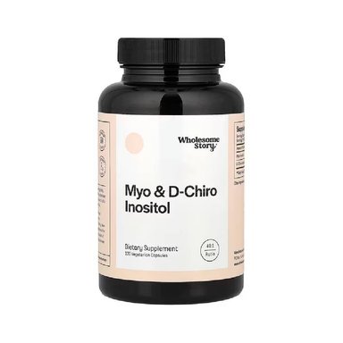 WHOLESOME STORY MYO-INOSITOL Y D-CHIRO INOSITOL 120 CAPSULAS