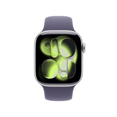 APPLE WATCH SERIES 11, 46MM GPS, SILVER SPORT BAND PURPLE FOG, TALLA M/L - 2