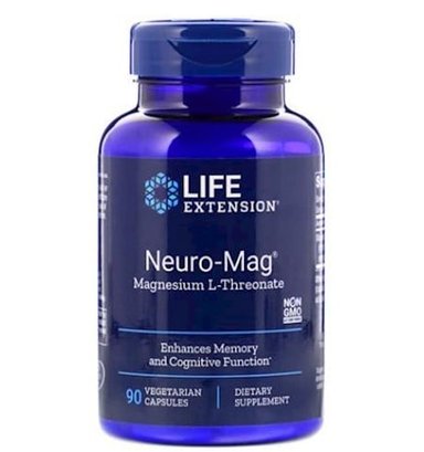LIFE EXTENSION NEURO-MAG L-THREONATE DE MAGNESIO 90 CÁPSULAS