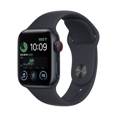 APPLE WATCH SE 2DA GENERACIÓN GPS+ CELL 40MM SPORT MIDNIGHT NEGRO