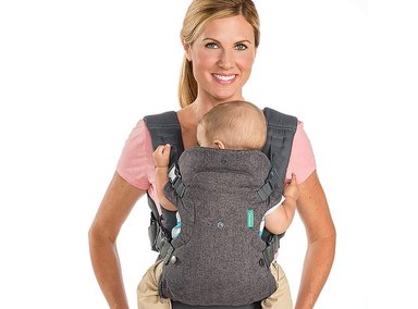 CANGURO PARA BEBE 4 EN 1 GREY INFANTINO