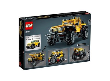 FIGURA LEGO TECHNIC JEEP WRANGLER 4X4 (665 PIEZAS) - 4