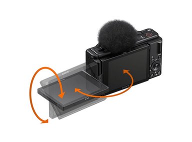 CÁMARA SONY ZV-1F VLOGGING BLACK - 5
