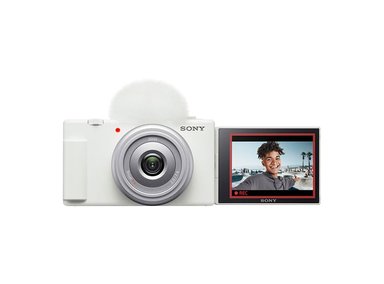 CÁMARA SONY ZV-1F VLOGGING WHITE - 1