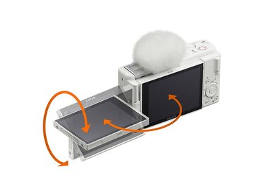 CÁMARA SONY ZV-1F VLOGGING WHITE - 5