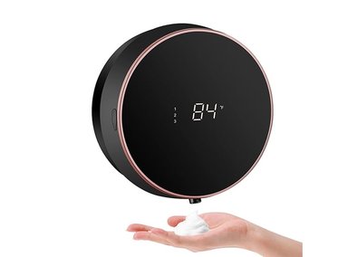 DISPENSADOR JABON NEGRO INTELIGENTE