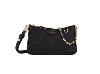 CARTERA LOUIS VUITTON NEGRO EASY POUCH ON STRAP (BLACK)