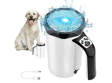 LIMPIADOR PATAS PERRO Y GATO UNALUKA CABLE CARGA MANUAL USUARIO RECARGABLE