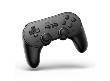 8BITDO PRO 2 CONTROLADOR BLUETOOTH PARA SWITCH, PC, ANDROID, STEAM DECK, IPHONE, IPAD, MACOS, APPLE TV - EDICIÓN NEGRA - 1