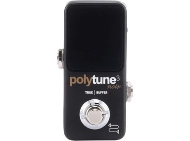 AFINADOR TC ELECTRONIC POLYTUNE 3 NOIR TINY POLIFÓNICO CON MODOS DE AFINACIÓN Y BÚFER BONAFIDE - 3