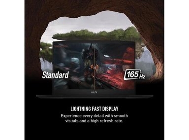 LAPTOP MSI KATANA15132000 JUEGOS KATANA 15 15.6' 165HZ QHD INTEL CORE I7 NVIDIA RTX 4070 16GB RAM 1TB SSD WIN 11 - 4