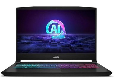 LAPTOP MSI KATANAA15B8448 KATANA A15 AI  PARA JUEGOS: RYZEN 7-8845HS  RTX 4060  32GB DDR5  1TB NVME SSD  WIN 11: NEGRO - 1