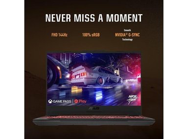LAPTOP ASUS COMPUTER INTERNATIONAL DIRECT FA507NU-DS74 ASUS TUF GAMING A15 RYZEN 7 16GB 1TB - 3