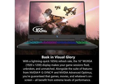 LAPTOP ACER NH.QLLAA.002 NITRO 16 GAMER RYZEN 7 7840HS RTX 4060 PANTALLA IPS WUXGA 165HZ 16' 16GB DDR5 1TB SSD - 2