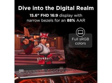 LAPTOP LENOVO LOQ 15AHP9 - GAMING  NVIDIA RTX 4050  RYZEN 7  16 GB RAM  512 GB SSD  15.6'  WIN 11  GRIS - 3