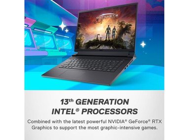 LAPTOP DELL G16-763016'QHD+240HZ COREI9 16GB RAM 1TB SSD RTX4070 - 5