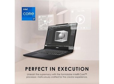 LAPTOP MSI CREATORM1413083 CREATOR M14 14' 2.8K : INTEL CORE I7-13620H  RTX 4050  16GB RAM  1TB SSD  WIN 11  NEGRO - 2