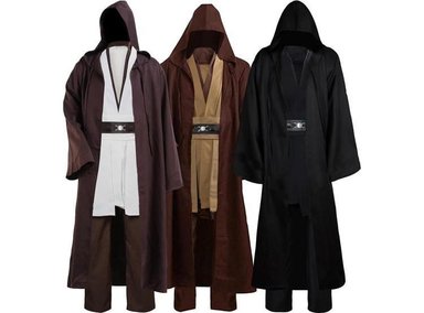 DISFRAZ DE TÚNICA LAKU PARA HOMBRE CON CAPUCHA, IDEAL PARA HALLOWEEN Y COSPLAY