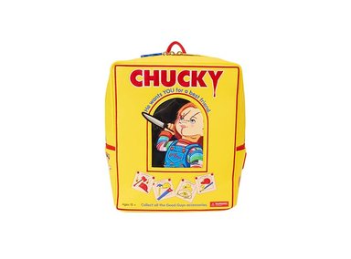 MOCHILA LOUNGEFLY AMARILLO CHUCKY GOOD GUYS BOX MINI