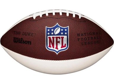 BALÓN FÚTBOL WILSON NFL MINI AUTOGRAPH AMERICANO MINI MARRÓN/BLANCO