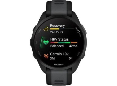SMARTWATCH GARMIN VIDRIO NEGRO FORERUNNER 165 RELOJ INTELIGENTE GPS + CELULAR - 2