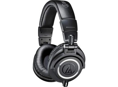ATH-M50X, AURICULARES PROFESIONALES PARA MONITOREO, COLOR NEGRO, CON CABLE DESMONTABLE Y SONIDO ACLAMADO