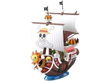 BANDAI HOBBY ONE PIECE GRAND SHIP THOUSAND SUNNY: MODELO DETALLADO PARA ARMAR, SIN PEGAMENTO NECESARIO