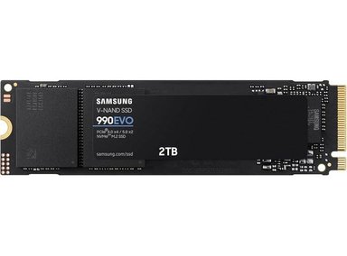 SSD SAMSUNG 990 EVO 2TB, PCIE GEN 4X4 NVME PARA PC O PORTÁTIL, VELOCIDADES HASTA 5,000 MB/S - 1