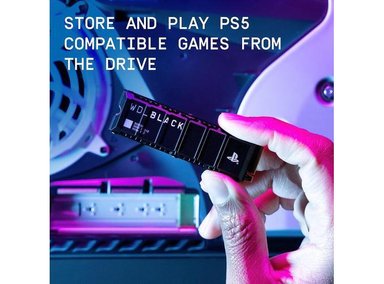SSD WD_BLACK 4TB PS5 HASTA 7300 MB/S CON DISIPADOR TÉRMICO MODELO WDBBYV0040BNC-WRSN. - 4