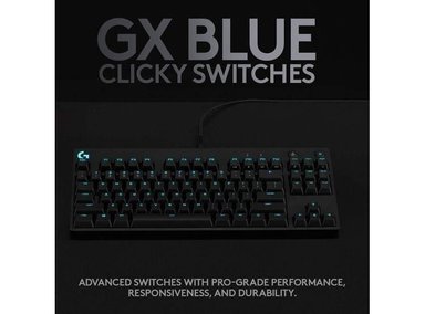 TECLADO LOGITECH G PRO GAMERS, DISEÑO PORTÁTIL RGB, MICRO USB Y 16.8M COLORES LIGHTSYNC - 2