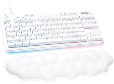 TECLADO LOGITECH G MECÁNICO 713 RGB LIGHTSYNC CON INTERRUPTORES GX MARRÓN Y REPOSAMANOS, PC Y MAC - 3