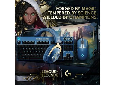 TECLADO LOGITECH G MECÁNICO PRO JUEGOS , DISEÑO PORTÁTIL, TECLAS RGB LIGHTSYNC, EDICIÓN LEAGUE OF LEGENDS - 6
