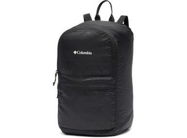 MOCHILA COLUMBIA 209325 NEGRO LIGERA CON DISEÑO PLEGABLE Y ALMACENAMIENTO PRÁCTICO EXCURSIONES Y SENDERISMO