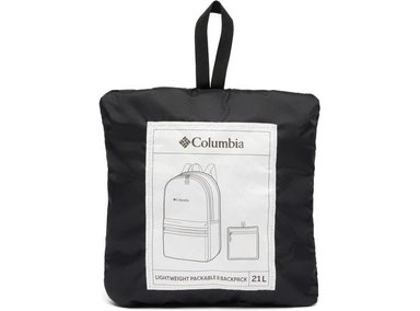 MOCHILA COLUMBIA 209325 NEGRO LIGERA CON DISEÑO PLEGABLE Y ALMACENAMIENTO PRÁCTICO EXCURSIONES Y SENDERISMO - 4