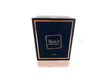 PERFUME LATTAFA 31LA2107 KHAMRAH UNISEX EDP 100 ML FRAGANCIA AROMÁTICA PICANTE SPRAY - 3