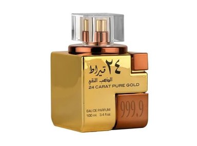 PERFUME LATTAFA ORO PURO UNISEX EDP FRAGANCIA ORIENTAL OUDH ROSAS VAINILLA